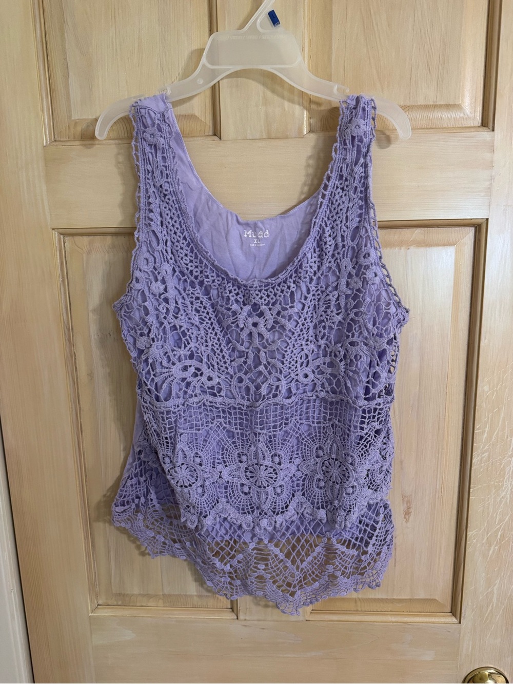 MUDD crochet tank